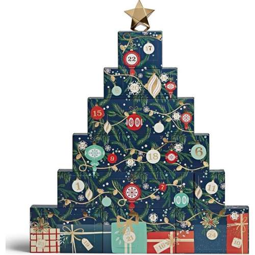 Yankee Candle - vánoční dárková sada, věž Countdown to Christmas 2021