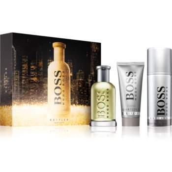 Hugo Boss BOSS Bottled toaletní voda 100 ml + sprchový gel 100 ml + deodorant ve spreji 150 ml