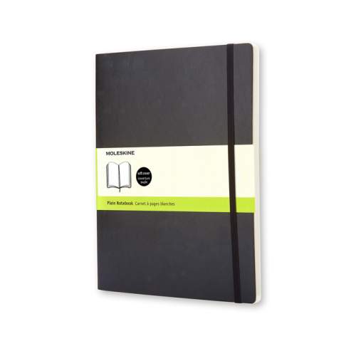 Moleskine - zápisník - čistý, černý XL
