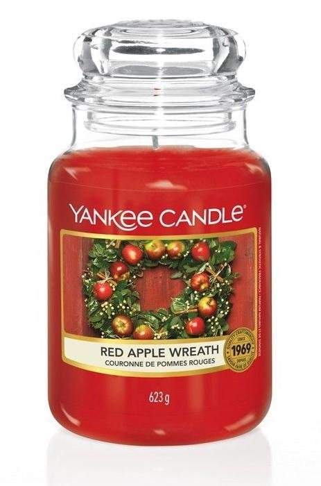 Yankee Candle svíčka 623 g Red Apple Wreath