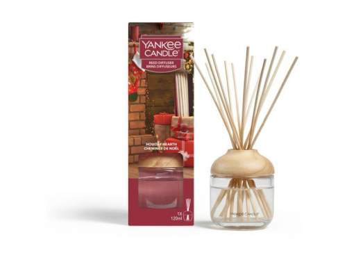 YANKEE CANDLE Reed difuzér Holiday Hearth 120ml