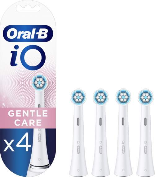 Oral-B iO Gentle Care Kartáčkové Hlavy, Balení 4 ks