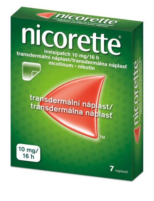 NICORETTE INVISIPATCH 10MG/16H transdermální náplasti 7 II