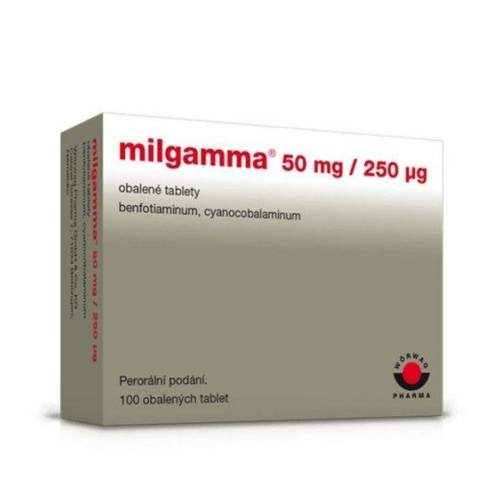 Milgamma perorální tablety 50mg 100ks