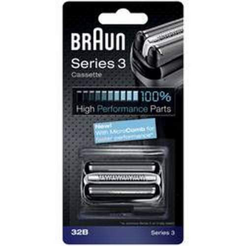 Braun Combipack Series 3-32B / náhradní planžeta + nůž / pro strojky Braun Series 3