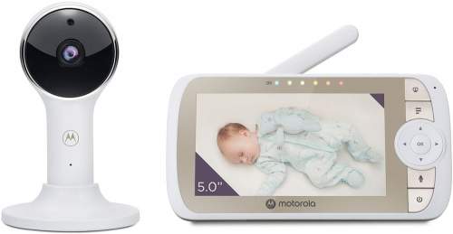 Motorola video chůvička VM65X Connect s držákem na dětskou postýlku
