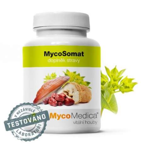 Mycomedica MycoSomat, 90 rostlinných kapslí