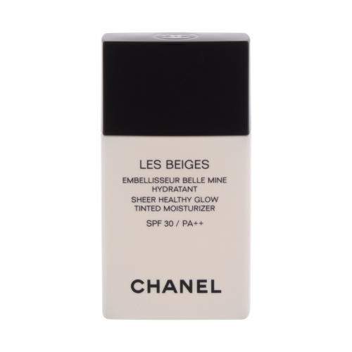 Chanel Les Beiges Healthy Glow Moisturizer SPF30 tónovací hydratační krém 30 ml odstín Light Deep pro ženy