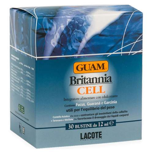 DEADIA Cosmetics Tekutý doplněk stravy proti celulitidě Britannia Cell 30 x 12 ml