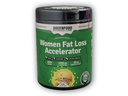GreenFood Nutrition Performance Women Fat Loss Accelerator 420g Malina