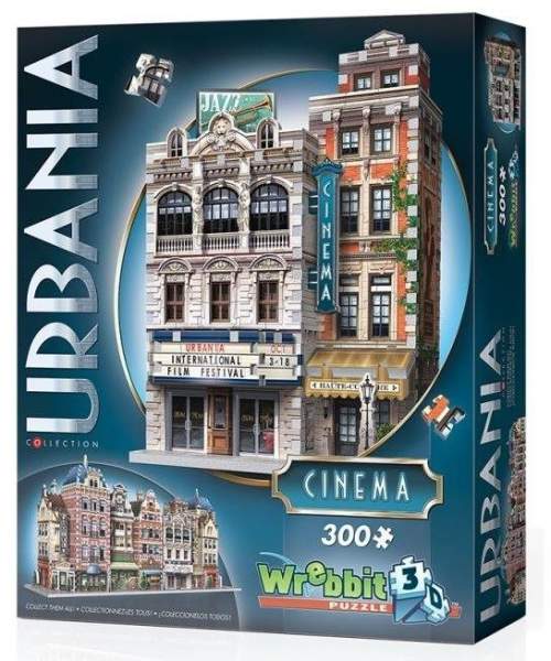 WREBBIT 3D puzzle Urbania: Kino 300 dílků