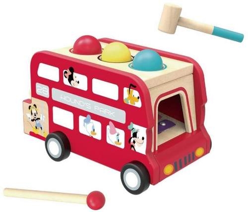 Mickey autobus zatloukačka s xylofonem