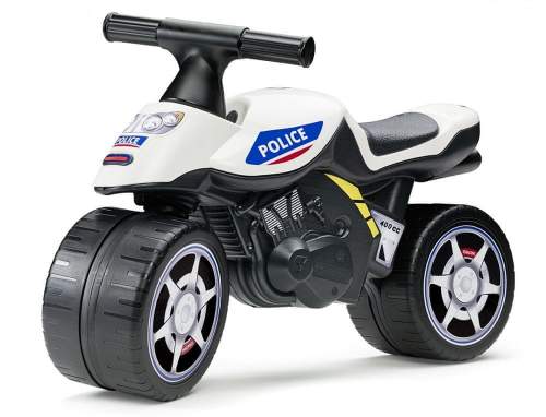 FALK motorka policejní modro/bílá