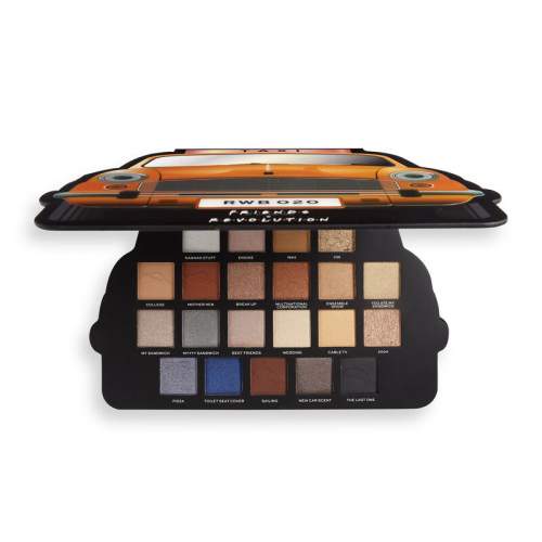 Revolution Paletka očních stínů X Friends Take A Drive (Shadow Palette) 25,2 g