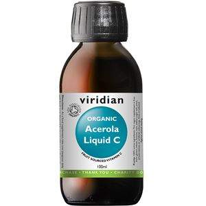 Viridian Acerola Liquid C 100ml Organic