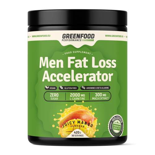 GreenFood Performance Men Fat Loss Accelerator Mango 420g