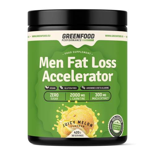 GreenFood Performance Men Fat Loss Accelerator Meloun 420g