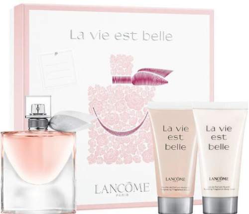 Lancome La Vie Est Belle - EDP 50 ml + sprchový gel 50 ml + tělové mléko 50 ml