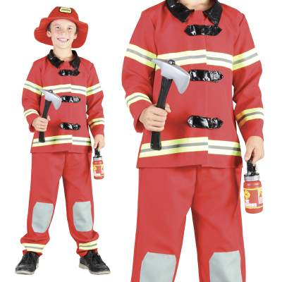Sparkys Kostým hasič 110-120 cm