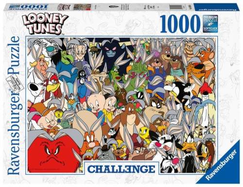 RAVENSBURGER Puzzle Challenge: Looney Tunes 1000 dílků