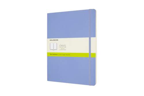Moleskine Zápisník modrý světle XL, čistý, měkký