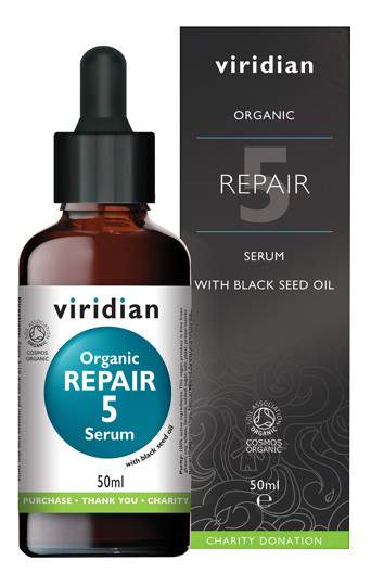 Viridian Repair 5 Serum 50ml Organic (Sérum z 5 BIO esenciálních olejů)
