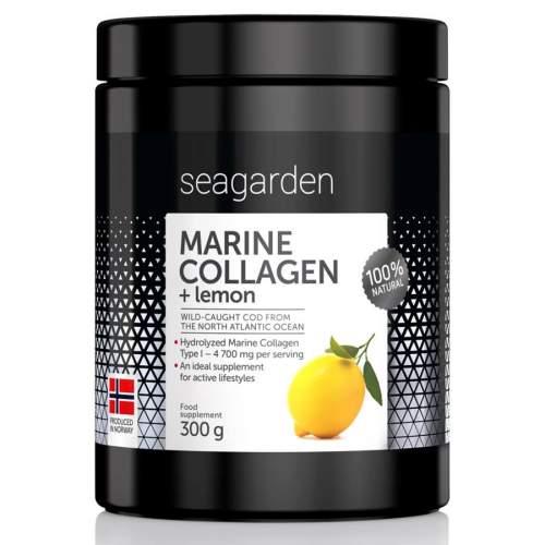 Seagarden Marine Collagen, Citrón 300g