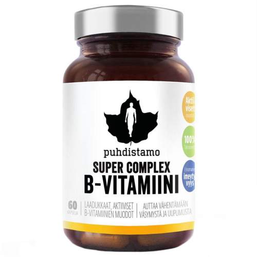 Puhdistamo Super Vitamin B Complex 60 kapslí Varianta: Super Vitamin B Complex 60 kapslí