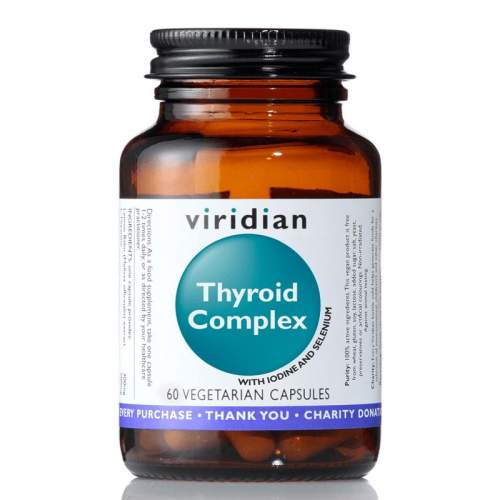Viridian Thyroid Complex 60 kapslí (Komplex pro štítnou žlázu) Varianta: Thyroid Complex 60 kapslí (Komplex pro štítnou žlázu)