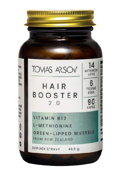 Tomas Arsov Doplněk stravy pro podporu růstu vlasů Hairbooster 2.0 90 ks