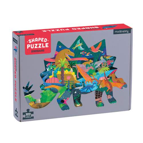 Tvarované puzzle - Dinosauři