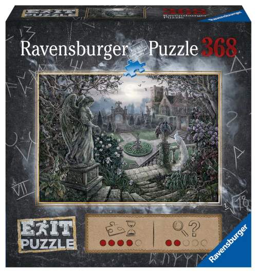 RAVENSBURGER Únikové EXIT puzzle Zámecká zahrada 368 dílků