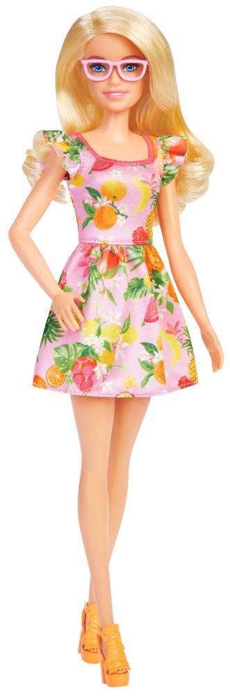 Mattel Barbie Modelka 181 - Ovocné šaty FBR37