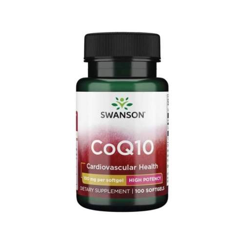 Swanson CoQ10 100 ks, gelové tablety, 100 mg