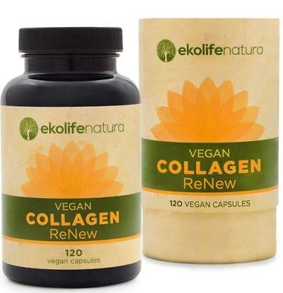 EKOLIFE NATURA Vegan Collagen ReNew 120 kapslí Varianta: Vegan Collagen ReNew 120 kapslí
