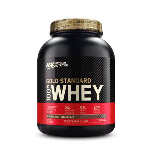 Optimum Nutrition 100% Whey Gold Standard 2270 g bílá čokoláda malina