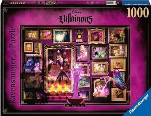 RAVENSBURGER Puzzle Villainous: Doktor Facilier 1000 dílků