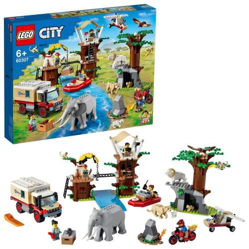 LEGO® City 60307 Záchranářský kemp v divočině