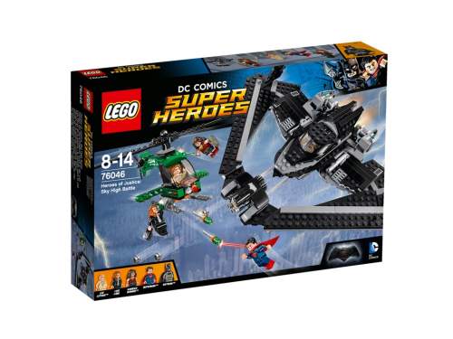 LEGO® Super Heroes 76046 Hrdinové spravedlnosti: Souboj vysoko v oblacích