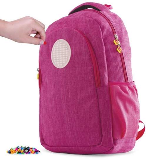 Pixie Crew studentský batoh růžový