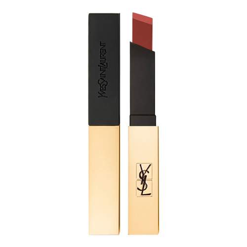 Yves Saint Laurent Rouge Pur Couture The Slim tenká matující rtěnka s koženým efektem odstín 416 Psychic Chili 2,2 g