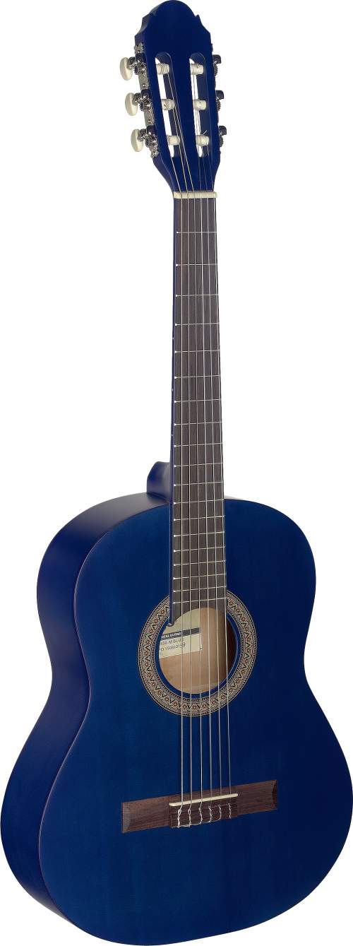 Stagg C430 M BLUE, klasická kytara 3/4, modrá