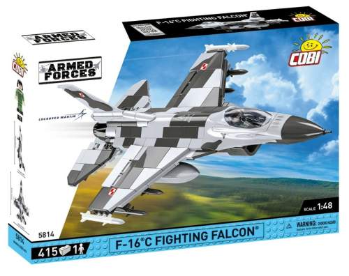Cobi 5814 Armed Forces F-16C Fighting Falcon PL, 1:48, 415k, 1f