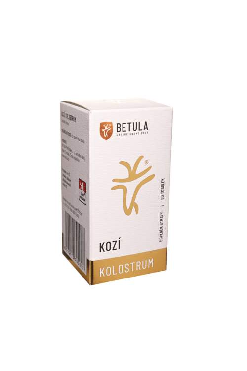 Betula - Kozí kolostrum , 250 mg, 60 kapslí