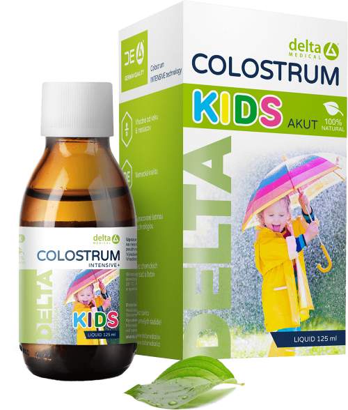 DELTA COLOSTRUM® KIDS Natural 100% Tekuté 125ml