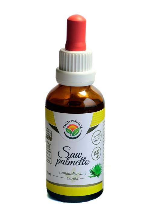 Salvia Paradise Saw palmetto standardizovaný extrakt Balení: 50 ml