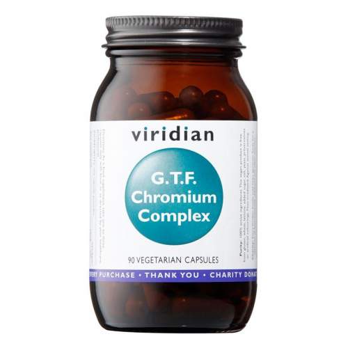 Viridian G.T.F. Chromium Complex 90 kapslí
