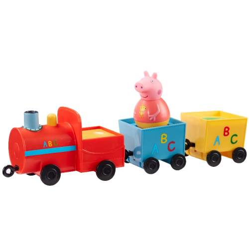 TM Toys PEPPA Pig WEEBLES - Roly Poly firugky a vláček