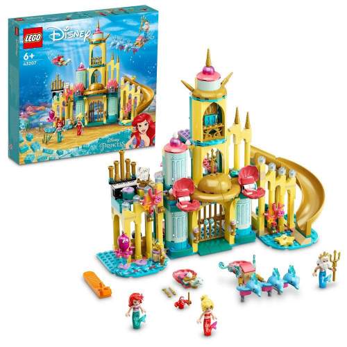 LEGO® Disney 43207 Arielin podmořský palác