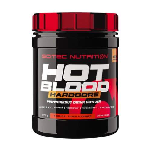 Scitec Nutrition Hot Blood Hardcore 375 g, pomeranč